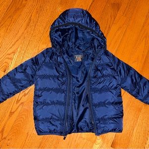 Hooded puffer jacket